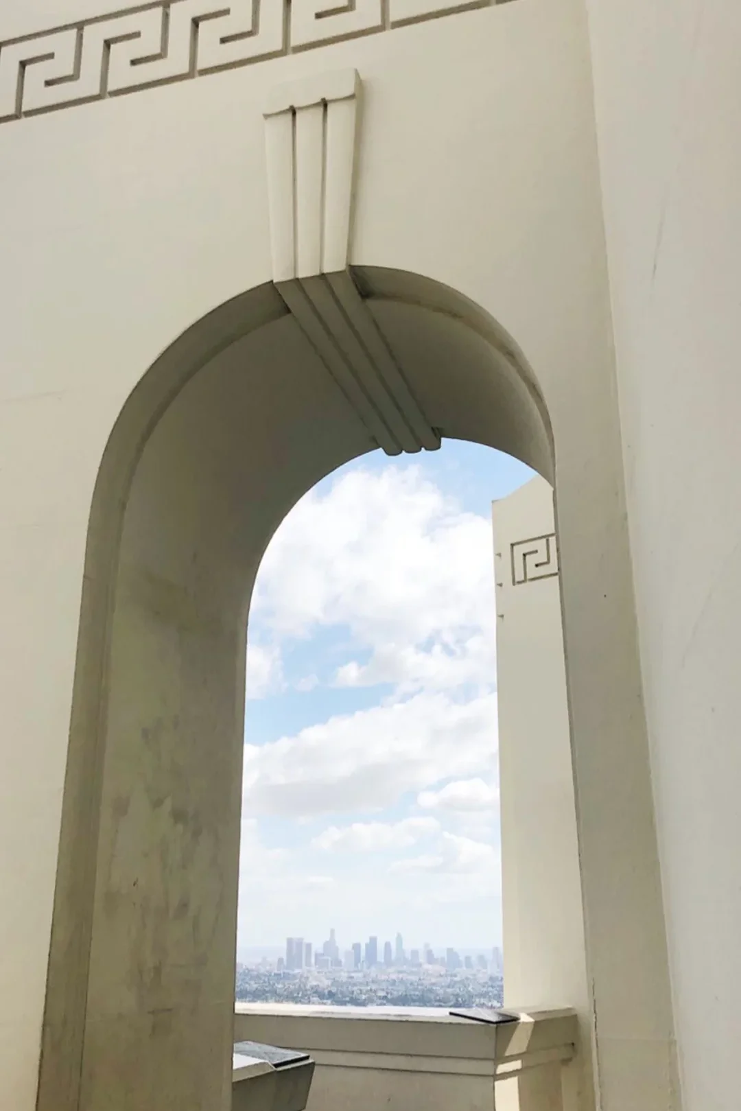 Arch detail at Griffith Observatory